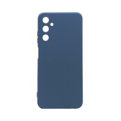 Capa de Silicone com Moldura de Câmera para Samsung Galaxy A05S Azul Escuro Capa de Silicone com Moldura de Câmera para Samsung Galaxy A05S Azul Escuro